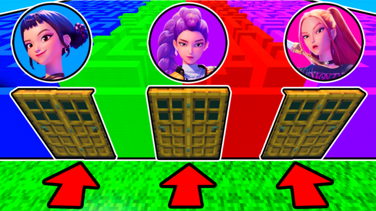 🎤 KPOP DEMON HUNTERS MAZE ESCAPE🎶 screenshot