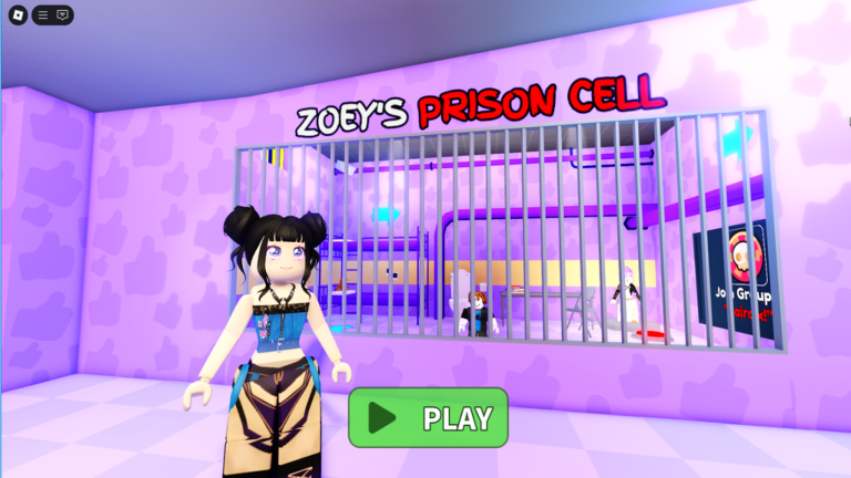 🎤 ZOEY'S PRISON RUN! (Obby) screenshot