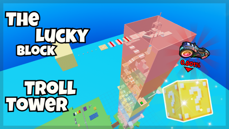 [NEW 🎁] Lucky Block Troll Tower  screenshot