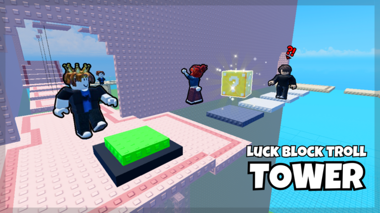 [NEW 🎁] Lucky Block Troll Tower  screenshot