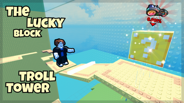 [NEW 🎁] Lucky Block Troll Tower  screenshot