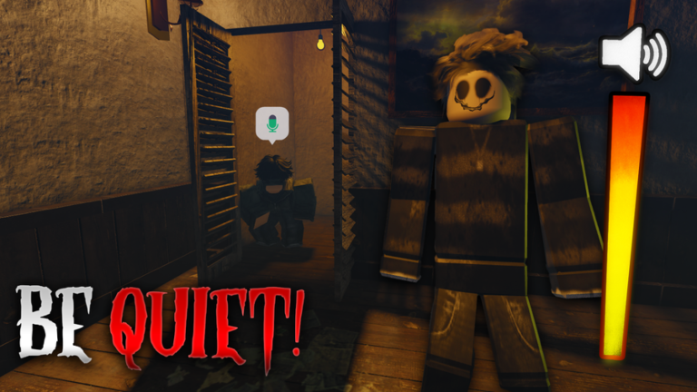 BE QUIET 🎙️ [HORROR] screenshot
