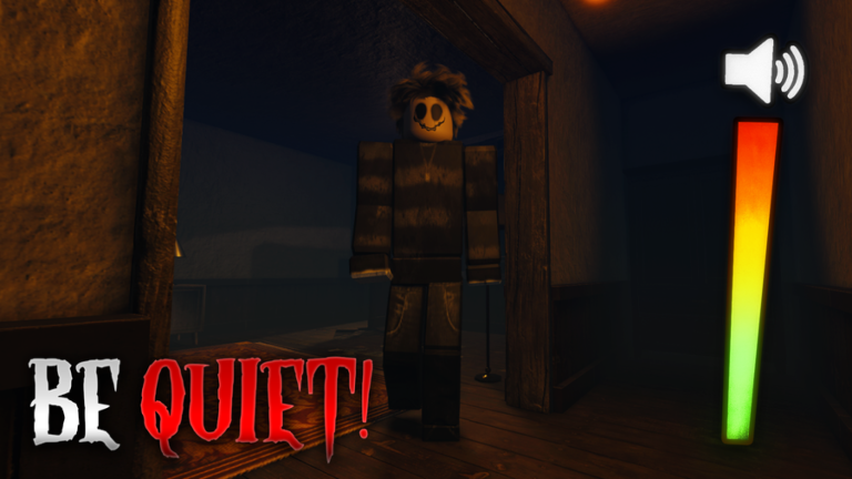 BE QUIET 🎙️ [HORROR] screenshot