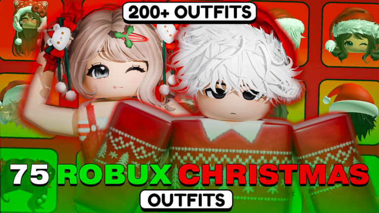 [CHEAP OUTFITS] 75 ROBUX CHRISTMAS OUTFITS screenshot