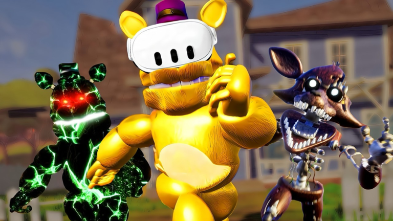 Fredbear In Hello Neighbor [BIG UPDATE] screenshot