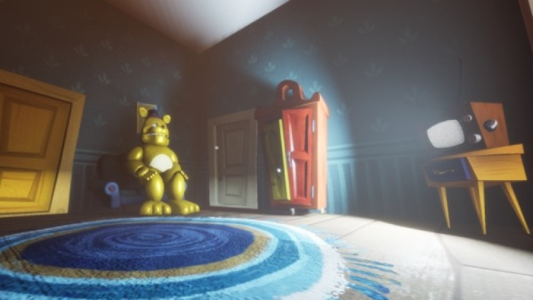 Fredbear In Hello Neighbor [BIG UPDATE] screenshot