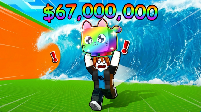 Escape Tsunami to Steal Pets! 😹 screenshot