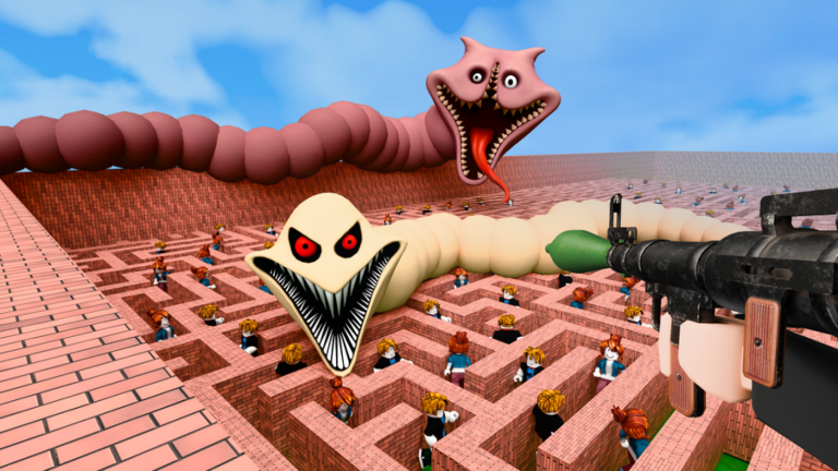 Survive 100 Days in Worm Maze screenshot