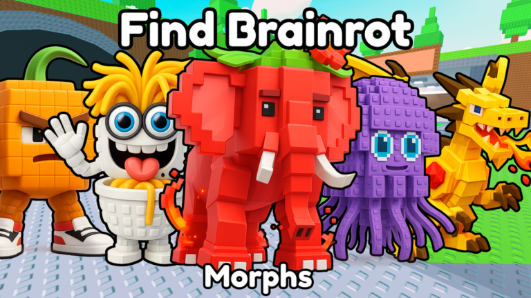 Find Brainrot Morphs! screenshot