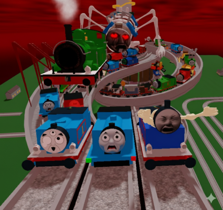 TWR vs sodor fallout, shed 17 cart ride screenshot