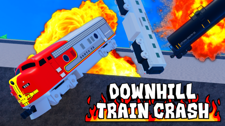 Downhill Train Crash 🚂 | BrentAnimate's Railway screenshot