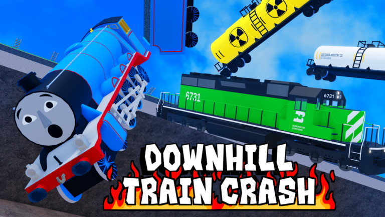 Downhill Train Crash 🚂 | BrentAnimate's Railway screenshot