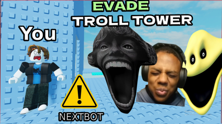 Evade Troll Tower Scary [Brainrot 67] screenshot