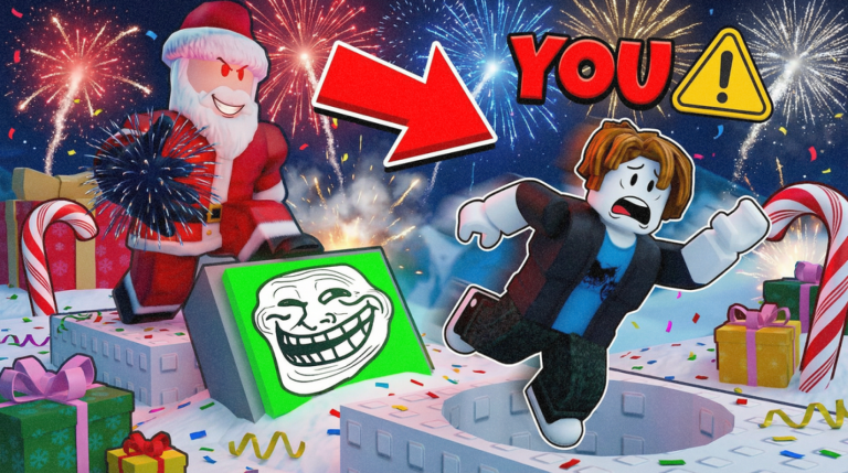 🎉❄️ New Year Troll Slap Tower  screenshot