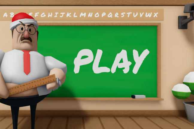 🎅 ESCAPE MR PICKLES DETENTION! (CHRISTMAS!) 🎁 screenshot