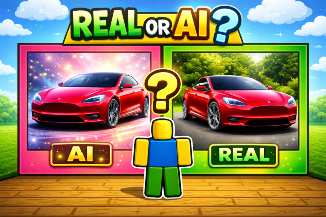 Guess Real or AI 🤖 screenshot