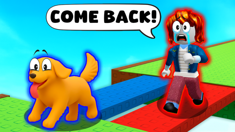 By My Dog! [2 PLAYER OBBY] screenshot