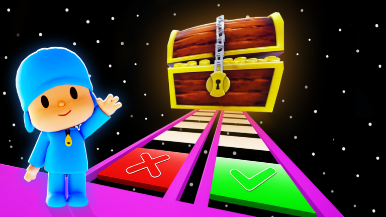 🧢 Pocoyo Glass Bridge screenshot