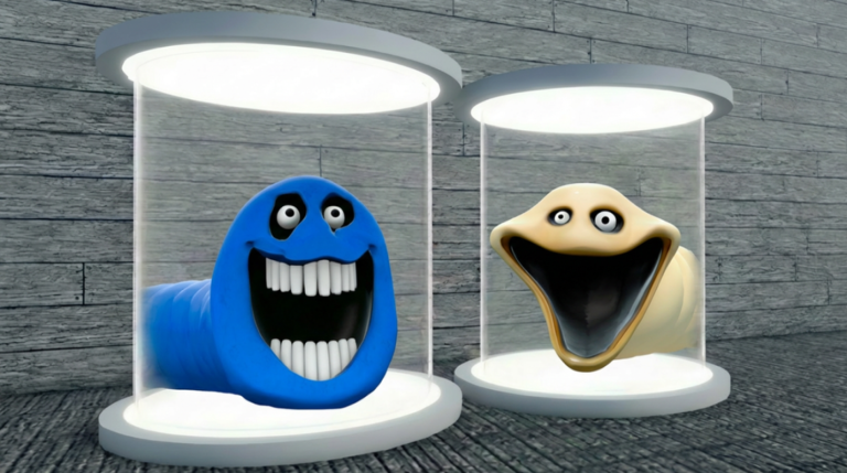 2 Player Scary Worm Tycoon screenshot