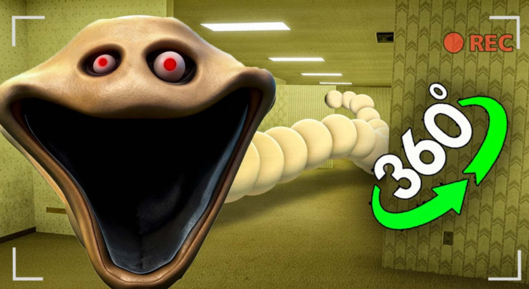 Hungry Worm in the Backrooms screenshot