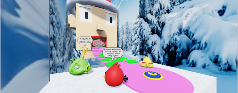 The Angry Birds Movie Chirstmas Adventure Obby screenshot