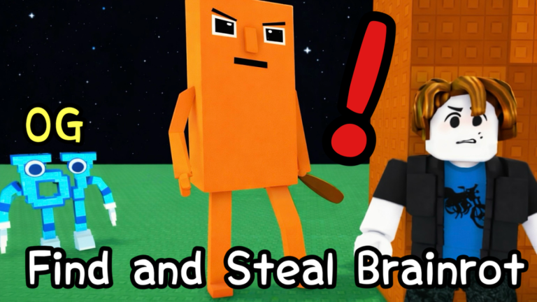 Find and Steal Brainrot [67] screenshot