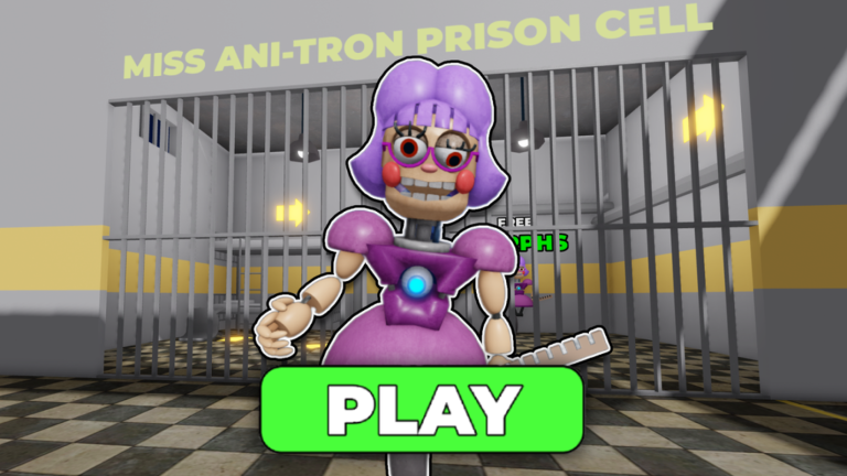 MISS ANI-TRON PRISON RUN! (Obby) screenshot