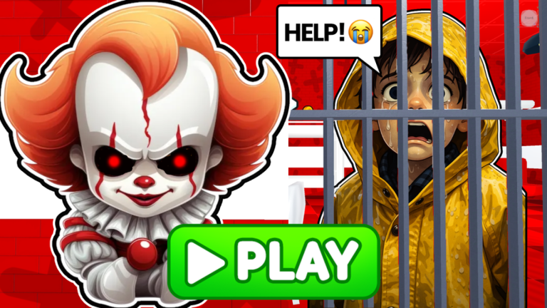 🎈 PENNYWISE'S PRISON RUN OBBY 🎈 screenshot