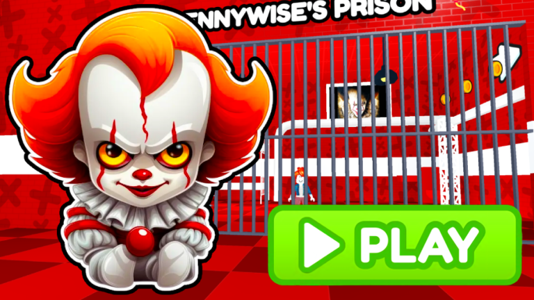 🎈 PENNYWISE'S PRISON RUN OBBY 🎈 screenshot