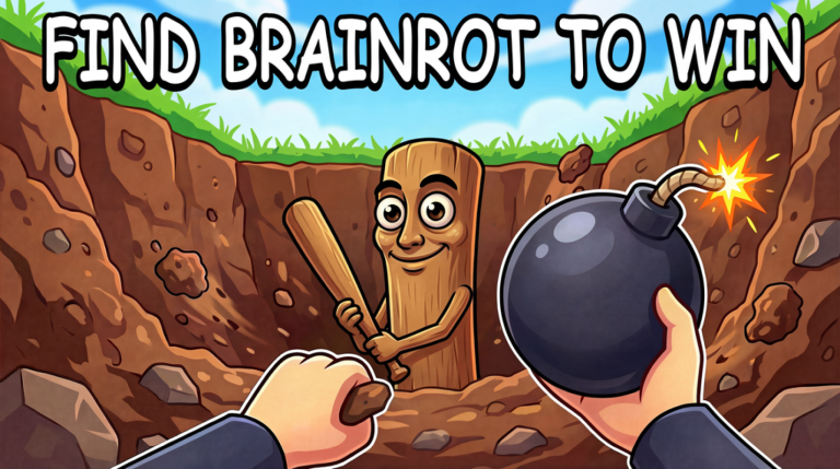 ⛏️ Dig To Rescue Brainrot screenshot