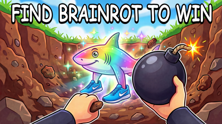 ⛏️ Dig To Rescue Brainrot screenshot