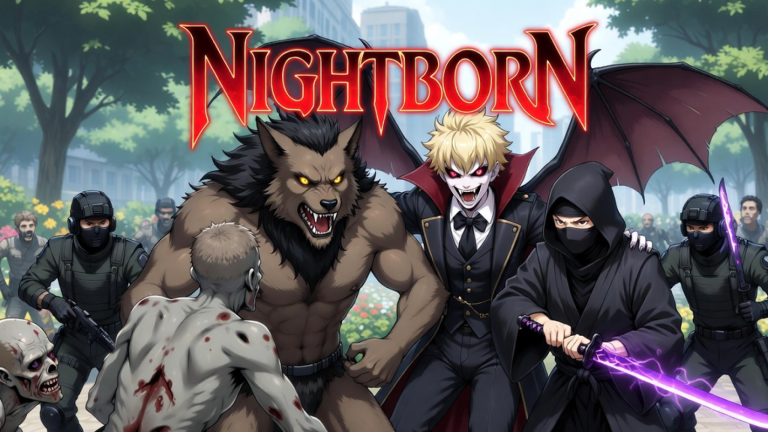 Nightborn Relic Wars {Vampire, Werewolf, Ninja} screenshot
