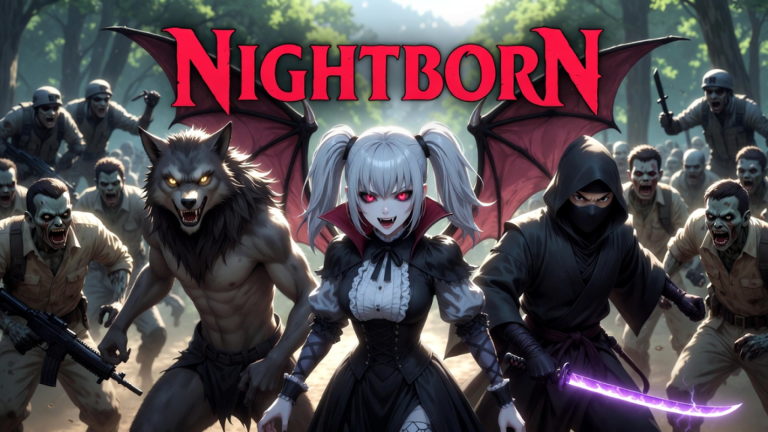 Nightborn Relic Wars {Vampire, Werewolf, Ninja} screenshot