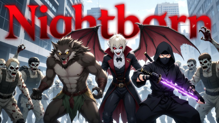 Nightborn Relic Wars {Vampire, Werewolf, Ninja} screenshot