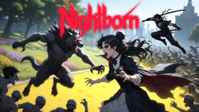 Nightborn Relic Wars {Vampire, Werewolf, Ninja} screenshot