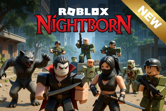 Nightborn Relic Wars {Vampire, Werewolf, Ninja} screenshot