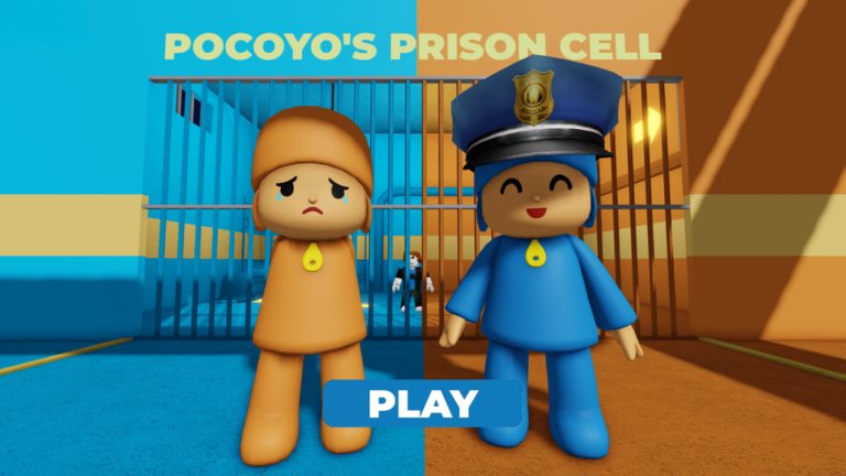 POCOYO PRISONER VS POLICE PRISON RUN! (Obby) screenshot