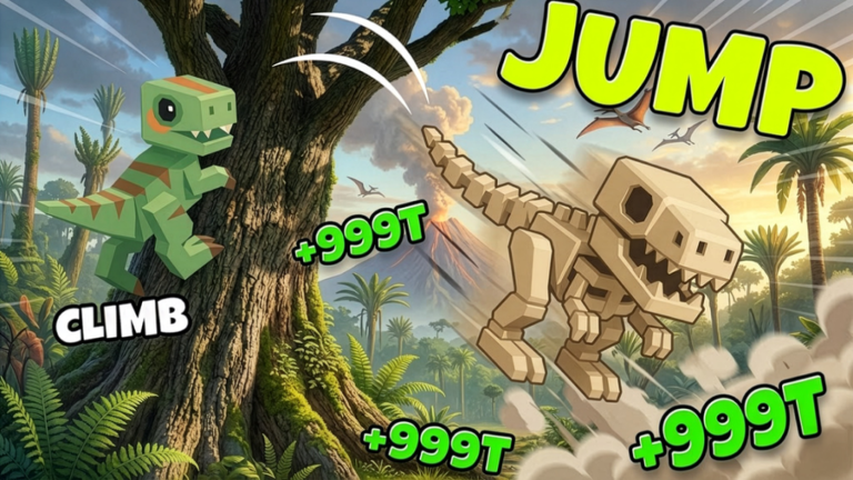 Dinosaurs Climb and Jump screenshot