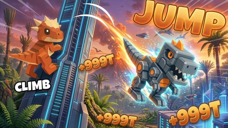 Dinosaurs Climb and Jump screenshot