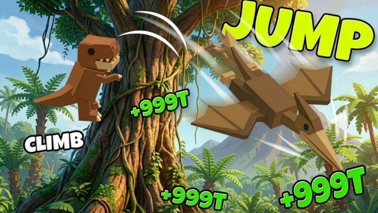 Dinosaurs Climb and Jump screenshot