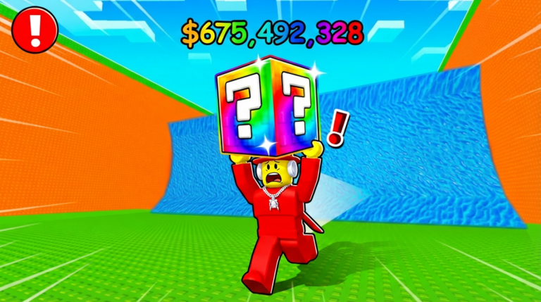 Escape Tsunami For Lucky Blocks! screenshot