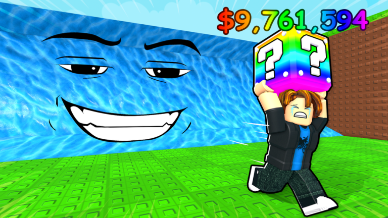 Escape Tsunami for Lucky Blocks! screenshot