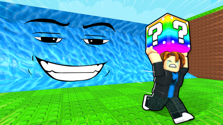 Escape Tsunami for Lucky Blocks! screenshot