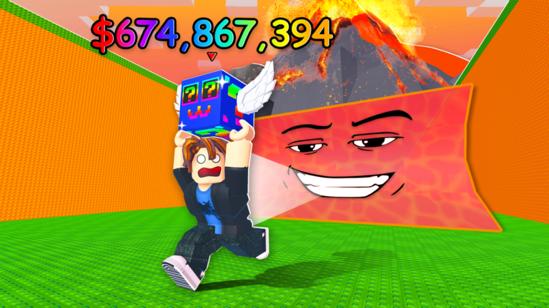 Volcano Escape For Brainrots! screenshot