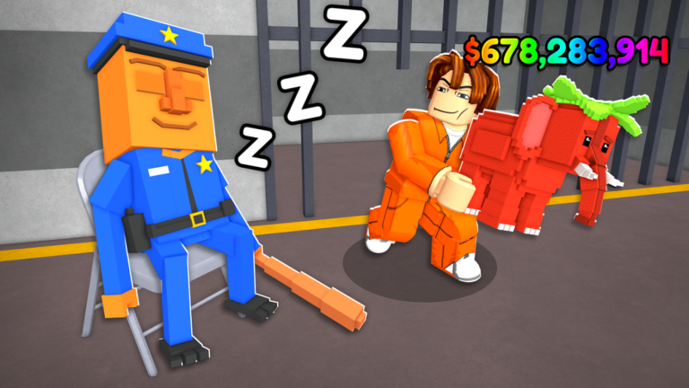 Don't Steal Prison Brainrots 👮 screenshot