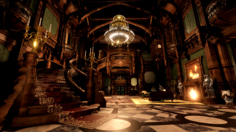 Castle Dimitrescu Main Hall • Showcase screenshot