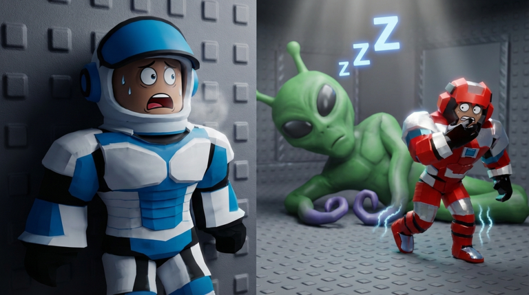 Human And Robot [2 Player Obby] screenshot