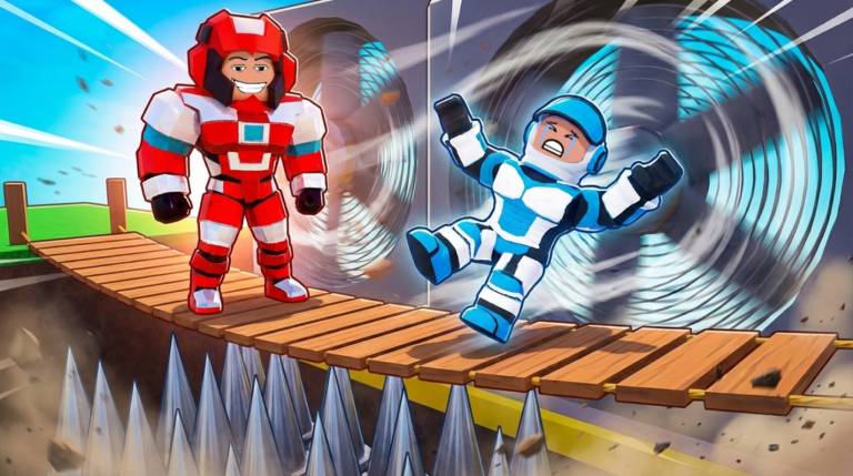 Human And Robot [2 Player Obby] screenshot