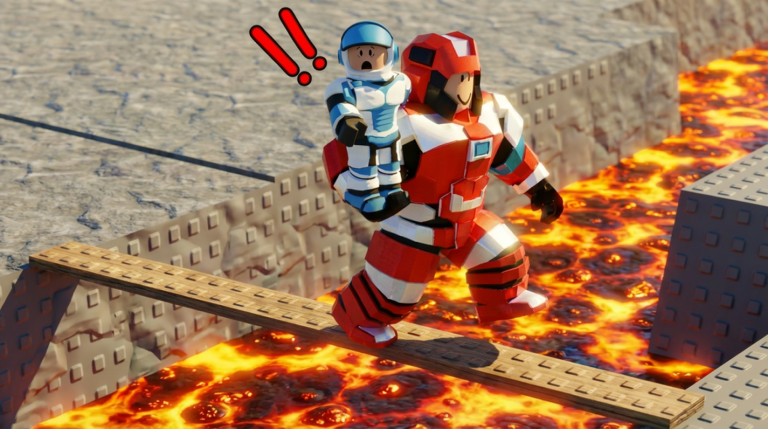 Human And Robot [2 Player Obby] screenshot