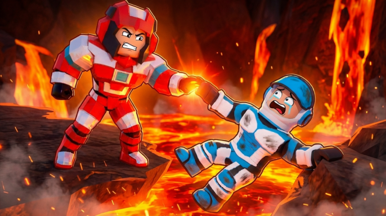 Human And Robot [2 Player Obby] screenshot